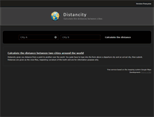 Tablet Screenshot of distancity.com
